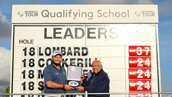 Golfer Zander Lombard 